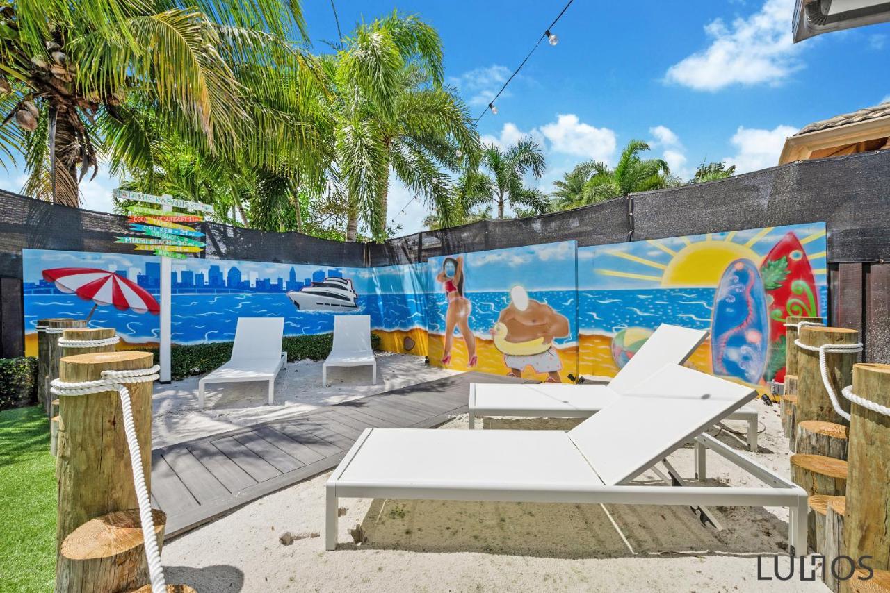 Luxury Beach Oasis - Heated Pool, Game Extravaganza L44 Miami Exterior foto